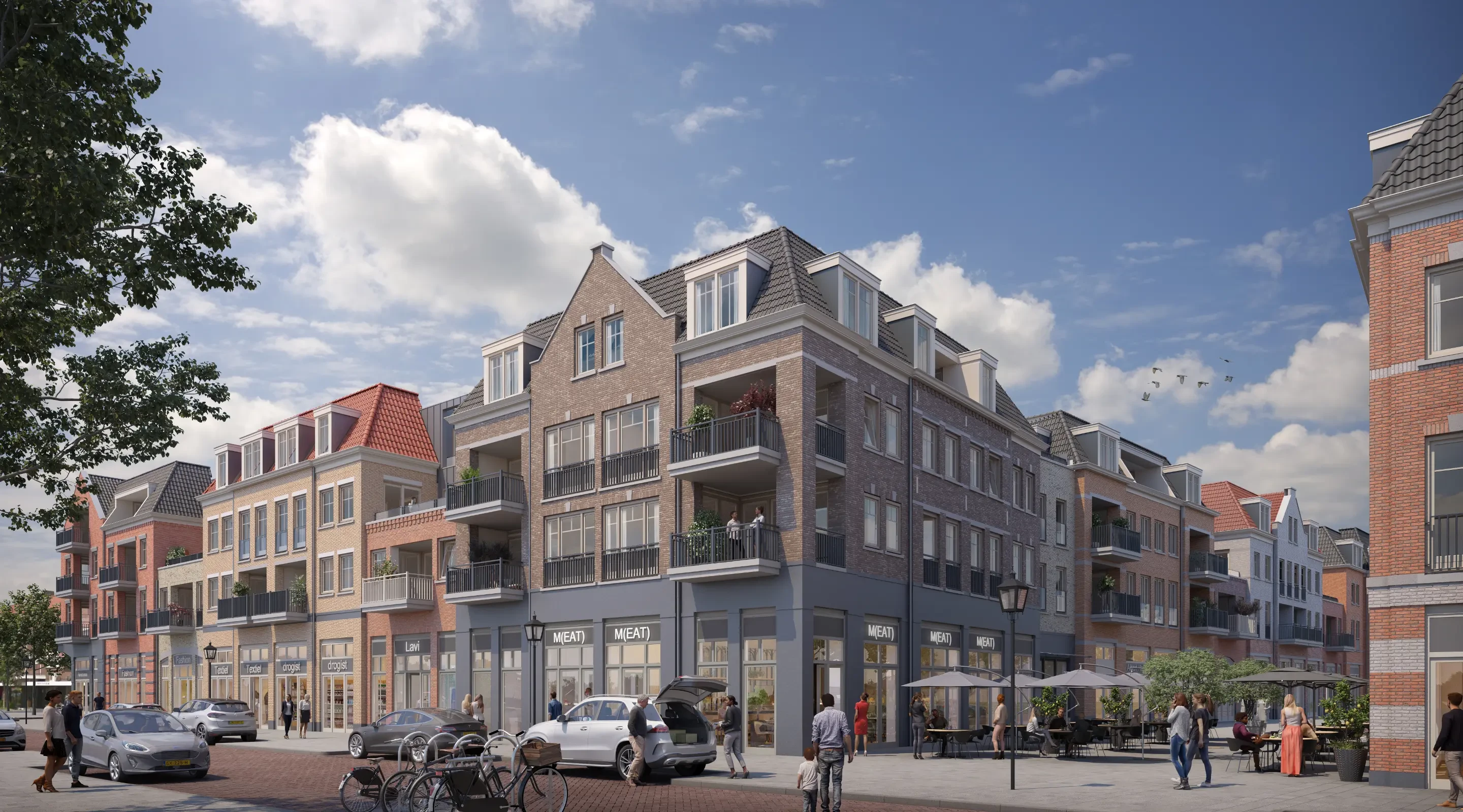Green levert woon-winkelcomplex het Raadhuys in Vught op